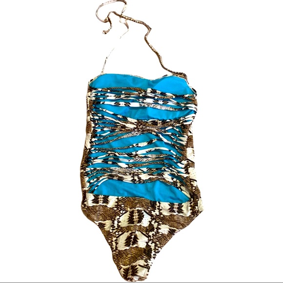 Kensie snake prints 1 piece swimsuit - Picture 1 of 2